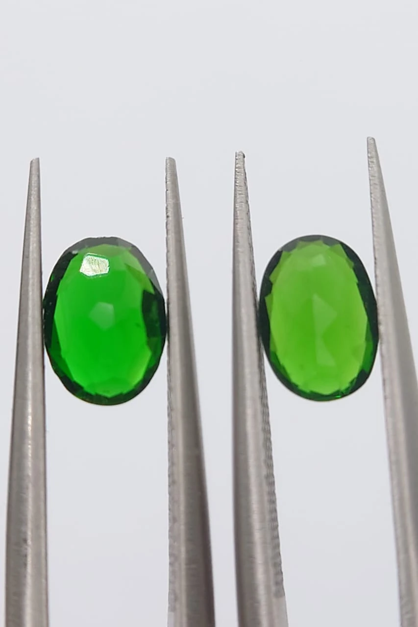 1.61ct Natural Green Chrome Diopside Oval Cut Loose Gemstone From Pakistan — view 2